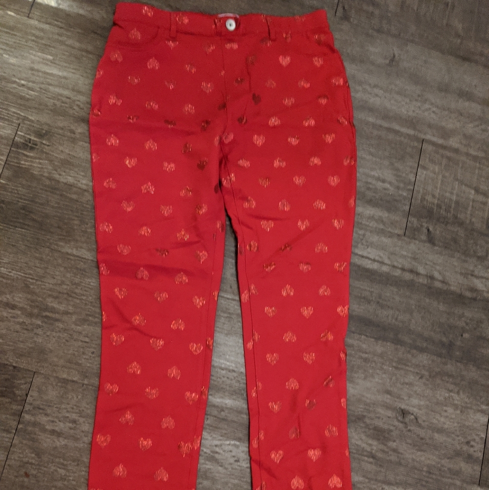 Red pants
